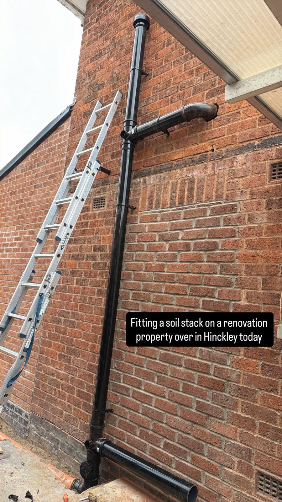 Completed boiler and pipework installation by Coventry Plumbing Services