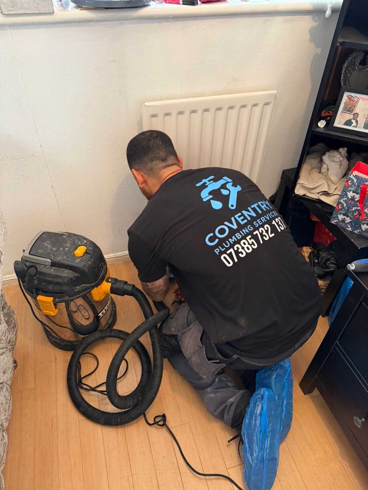 Coventry Plumbing Services engineer fitting central heating
